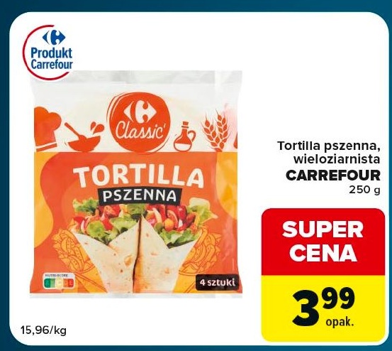 Tortilla pszenna w ofercie sklepu Globi