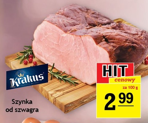 Szynka od Szwagra Krakus w ofercie sklepu Gram Market