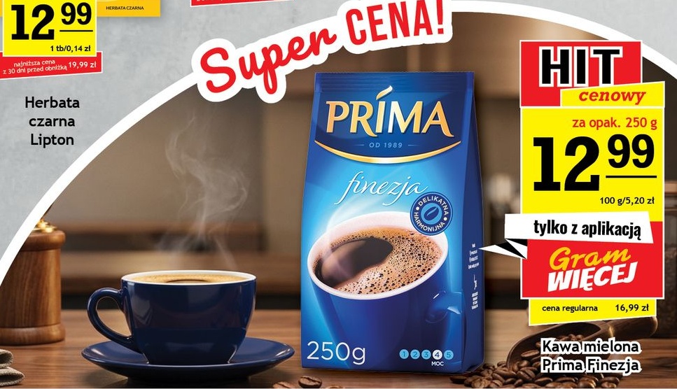 Kawa mielona Prima Finezja w ofercie sklepu Gram Market