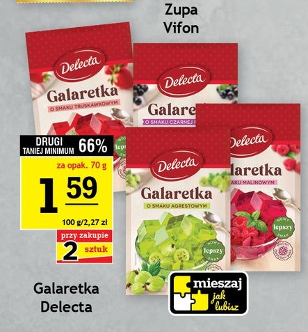 Galaretka Delecta w ofercie sklepu Gram Market