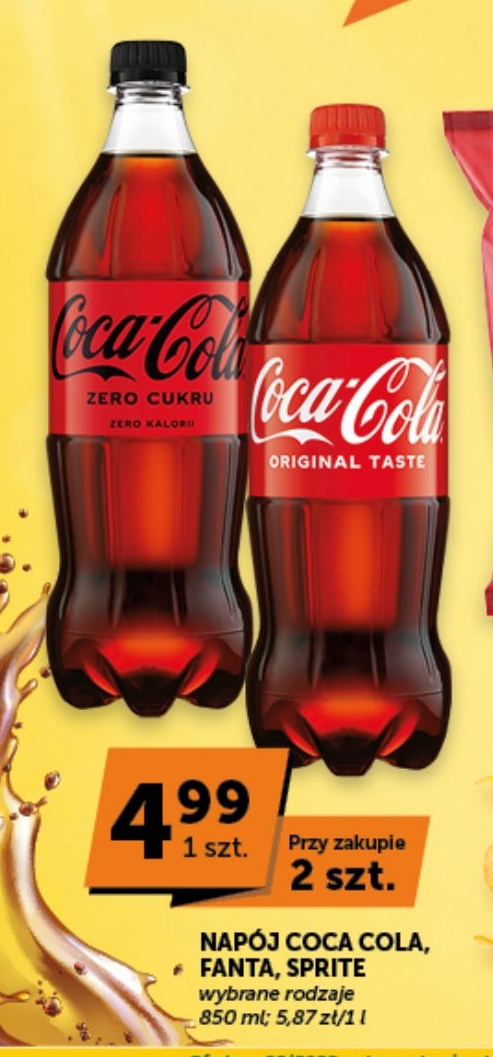 Napój Coca Cola w ofercie sklepu groszek