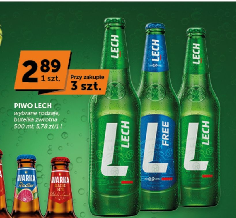 Piwo Lech w ofercie sklepu groszek