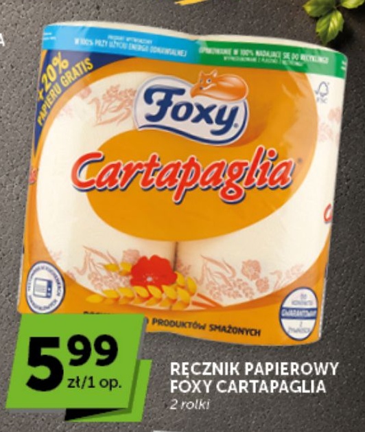 Ręcznik papierowy Foxy Cartapaglia w ofercie sklepu groszek