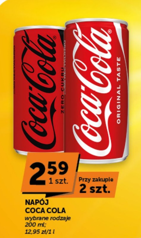 Napój Coca-Cola w ofercie sklepu groszek