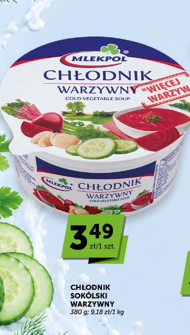 Chłodnik warzywny w ofercie sklepu groszek