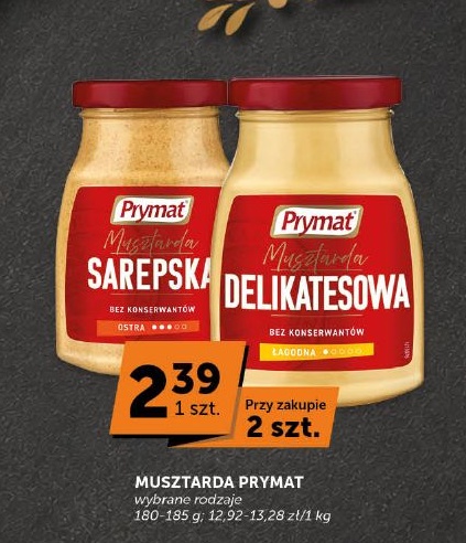 Musztarda Sarepska w ofercie sklepu groszek