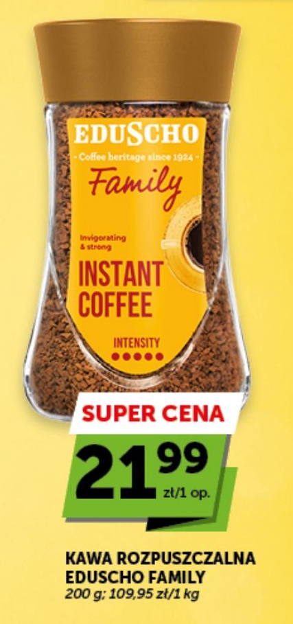 Kawa rozpuszczalna Eduscho Family w ofercie sklepu groszek
