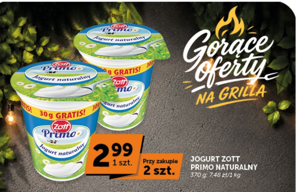 Jogurt Primo Naturalny w ofercie sklepu groszek