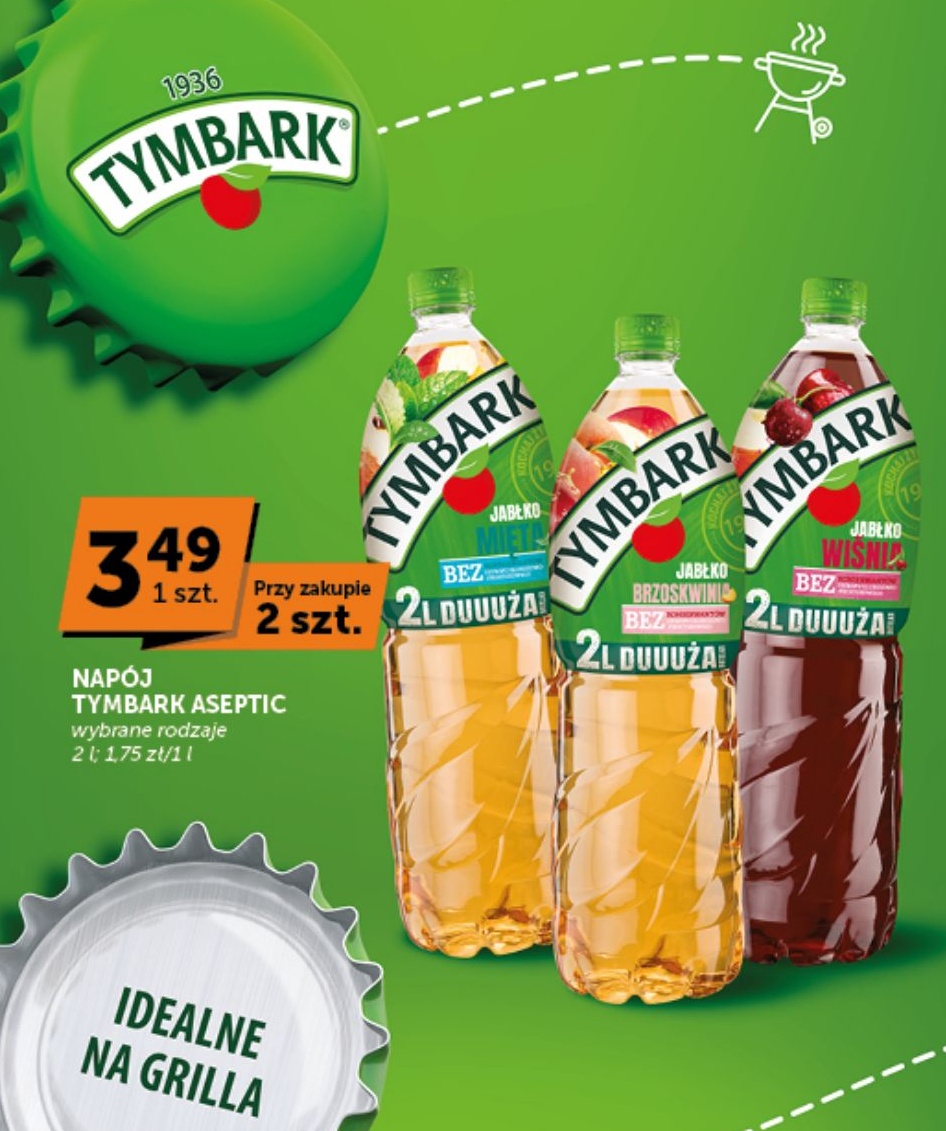 Napój Tymbark Aseptic w ofercie sklepu groszek