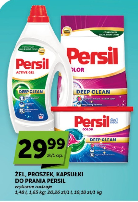 żel do prania Persil w ofercie sklepu groszek