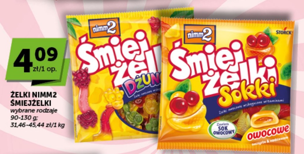 Żelki Śmiejżelki Nimm2 w ofercie sklepu groszek