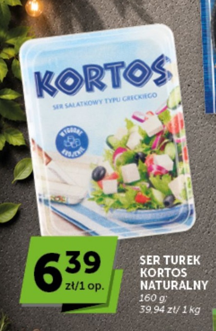 Ser Turek Kortos Naturalny w ofercie sklepu groszek