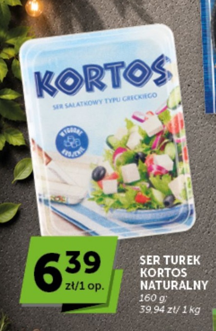 Ser Turek Kortos Naturalny w ofercie sklepu groszek