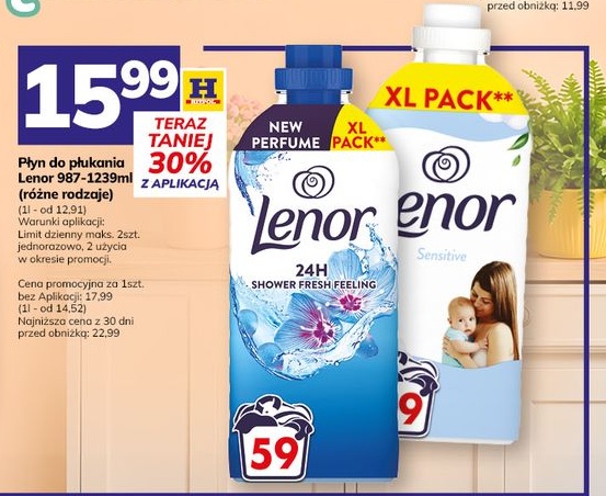 Płyn do płukania Lenor w ofercie sklepu Hitpol