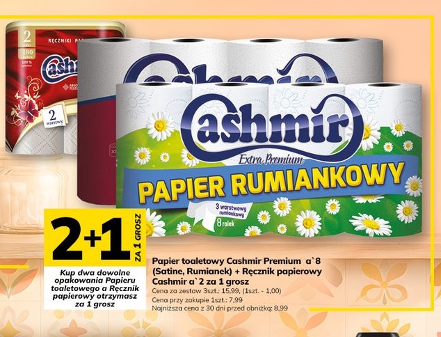 Papier toaletowy Cashmir Premium w ofercie sklepu Hitpol