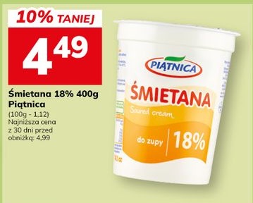 Śmietana 18% w ofercie sklepu Hitpol