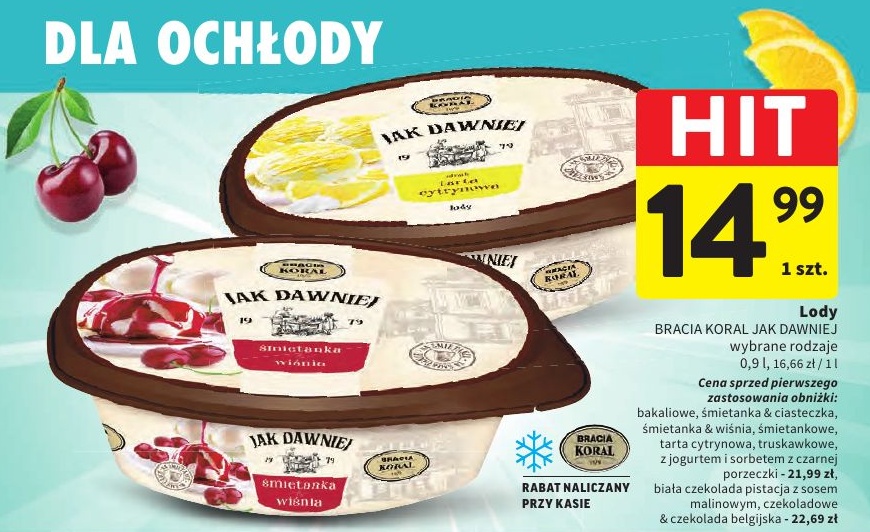 Lody Jak Dawniej w ofercie sklepu Intermarche