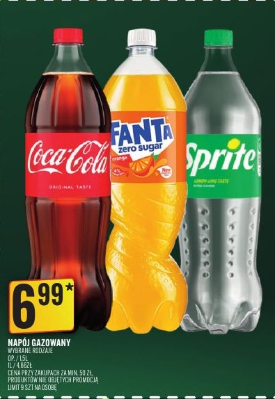 Napój gazowany w ofercie sklepu Jan