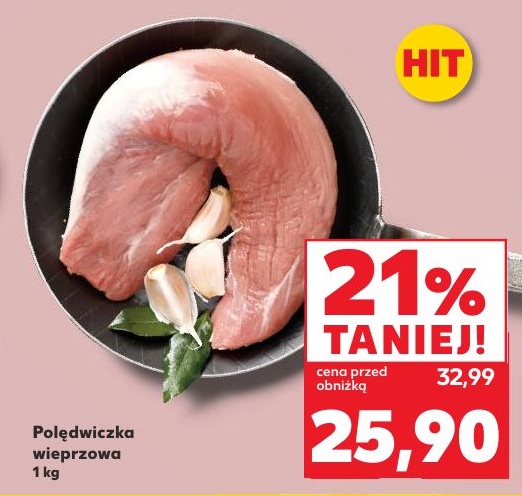 Polędwiczka wieprzowa w ofercie sklepu Kaufland