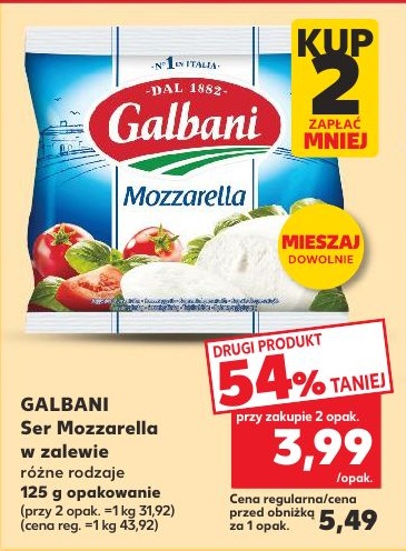 Ser Mozzarella Galbani w ofercie sklepu Kaufland