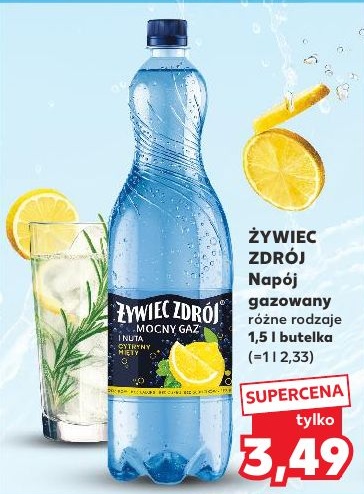 Żywiec Zdrój w ofercie sklepu Kaufland