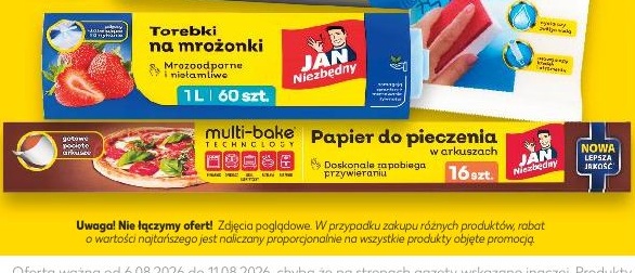 Torebki na mrożonki w ofercie sklepu Kaufland