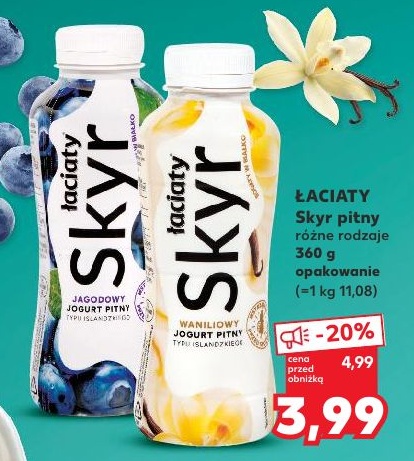 Skyr łaciaty w ofercie sklepu Kaufland