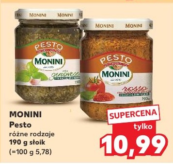 Pesto Monini w ofercie sklepu Kaufland