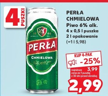 Perła Chmielowa w ofercie sklepu Kaufland