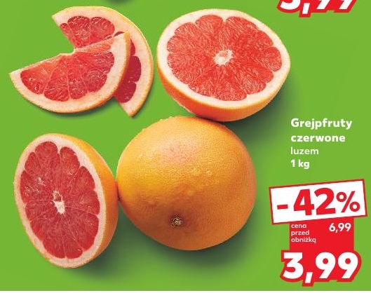 Grejpfruty czerwone w ofercie sklepu Kaufland