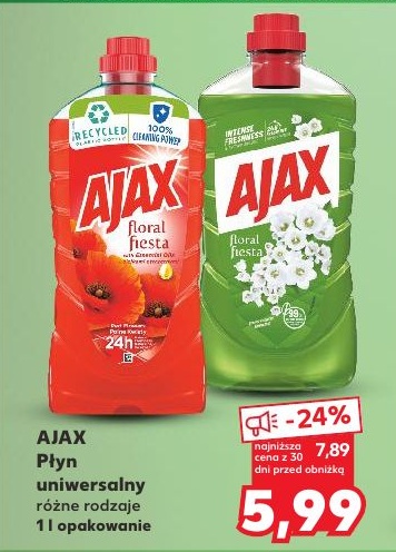 Płyn uniwersalny Ajax w ofercie sklepu Kaufland