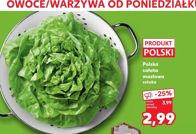 Sałata masłowa w ofercie sklepu Kaufland