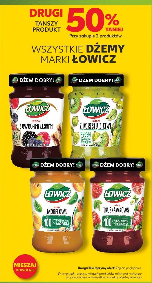 dżem w ofercie sklepu Kaufland