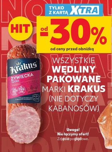 wędlina Krakus w ofercie sklepu Kaufland