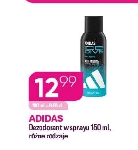 Dezodorant w sprayu Adidas w ofercie sklepu Koliber