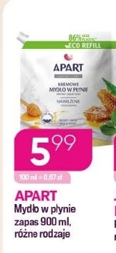 Mydło w płynie APART w ofercie sklepu Koliber