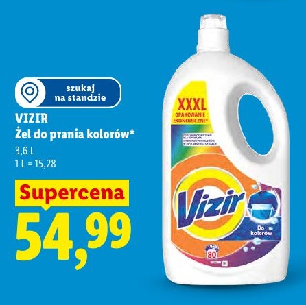 Żel do prania kolorów w ofercie sklepu LIDL