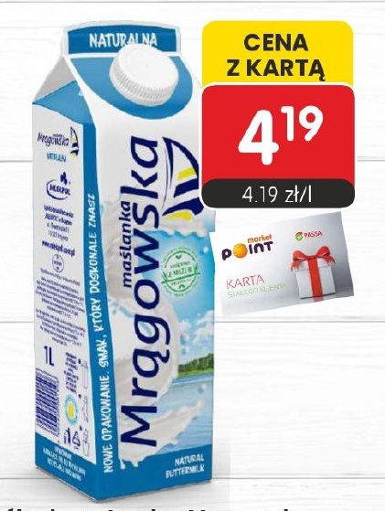 maślanka Mrągowska w ofercie sklepu Market Point