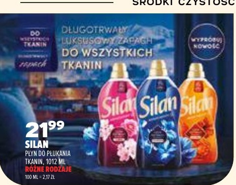 Płyn do płukania tkanin Silan w ofercie sklepu Natura