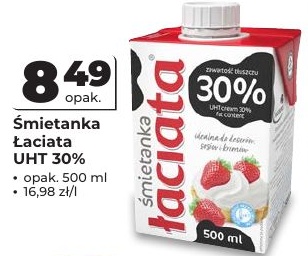 Śmietanka UHT Łaciata 30% w ofercie sklepu Odido