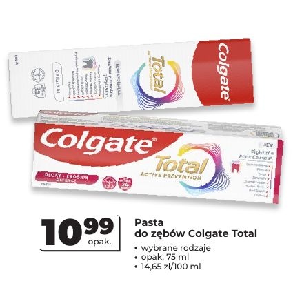 Pasta do zębów Colgate Total w ofercie sklepu Odido