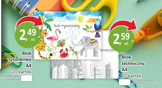 Blok rysunkowy w ofercie sklepu PASSA