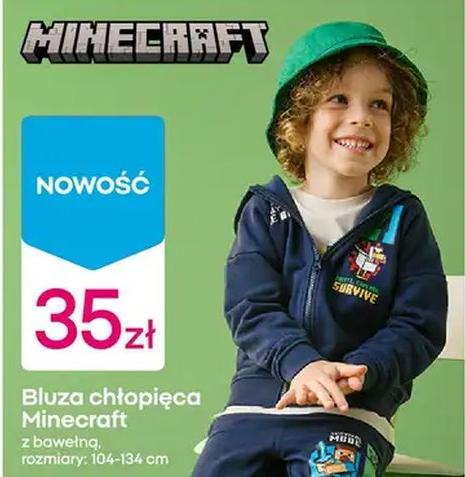 Bluza chłopięca Minecraft w ofercie sklepu PEPCO