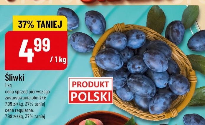 Śliwki w ofercie sklepu POLOmarket
