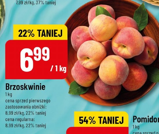 Brzoskwinie w ofercie sklepu POLOmarket