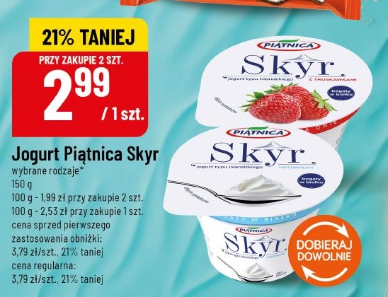Jogurt Skyr w ofercie sklepu POLOmarket