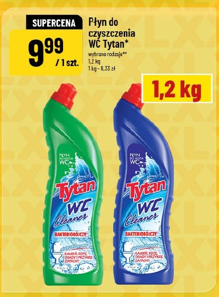 Płyn do czyszczenia WC Tytan w ofercie sklepu POLOmarket