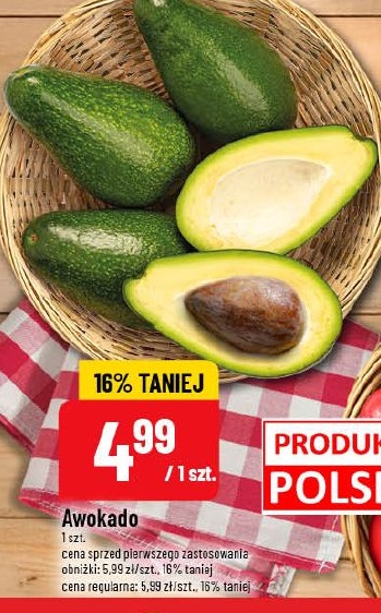 Awokado w ofercie sklepu POLOmarket