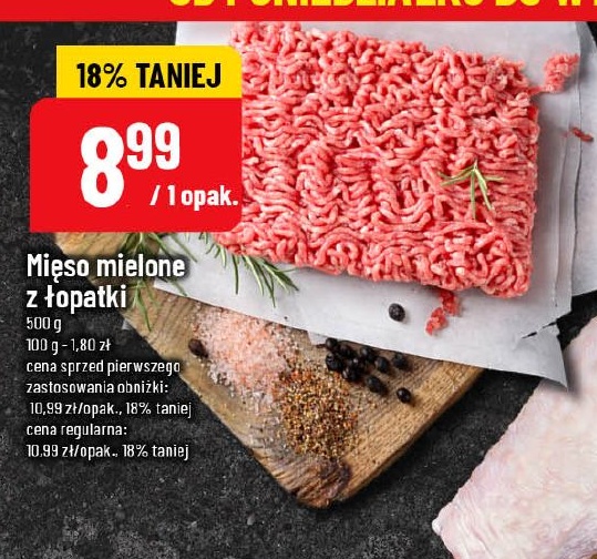 Mięso mielone z łopatki w ofercie sklepu POLOmarket