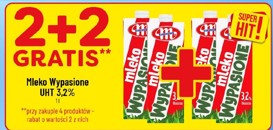 Mleko Wypasione 3,2% w ofercie sklepu POLOmarket
